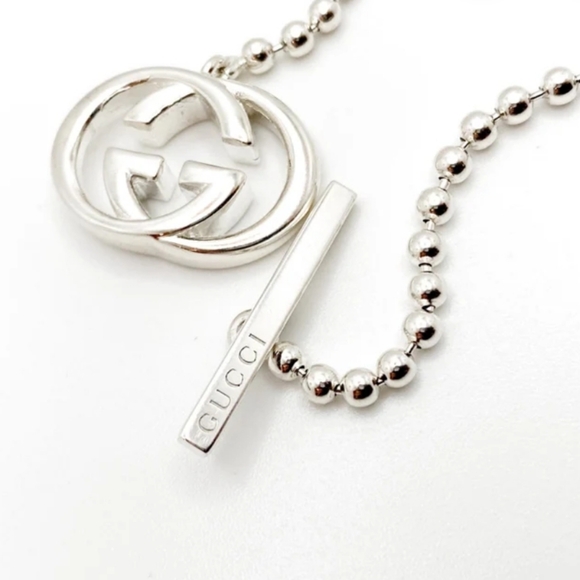 Auth Gucci Interlocking Necklace / Gorgeous 😍 - Picture 8 of 11